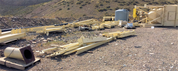 Unused Shotcrete Batch Plant For Pre-mixed Concrete)